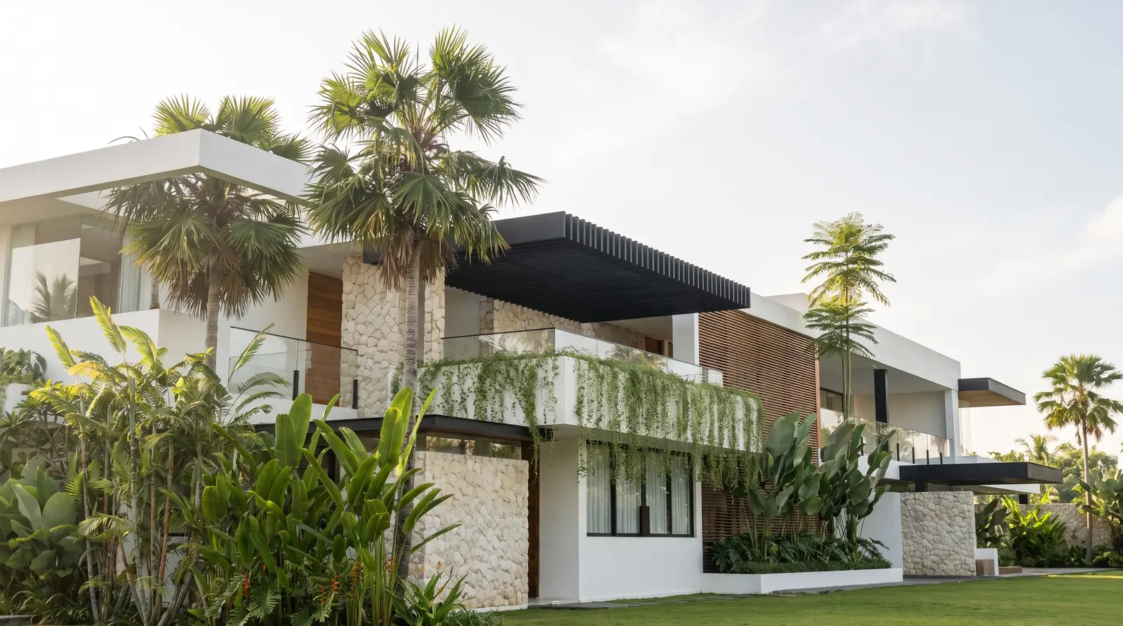 Tropical Facade View