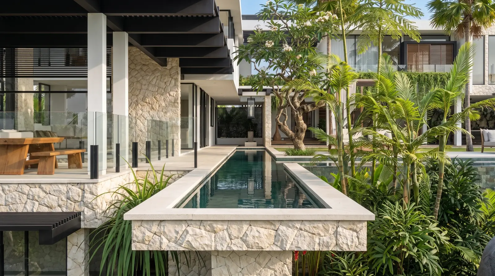 Tropical Lap Pool