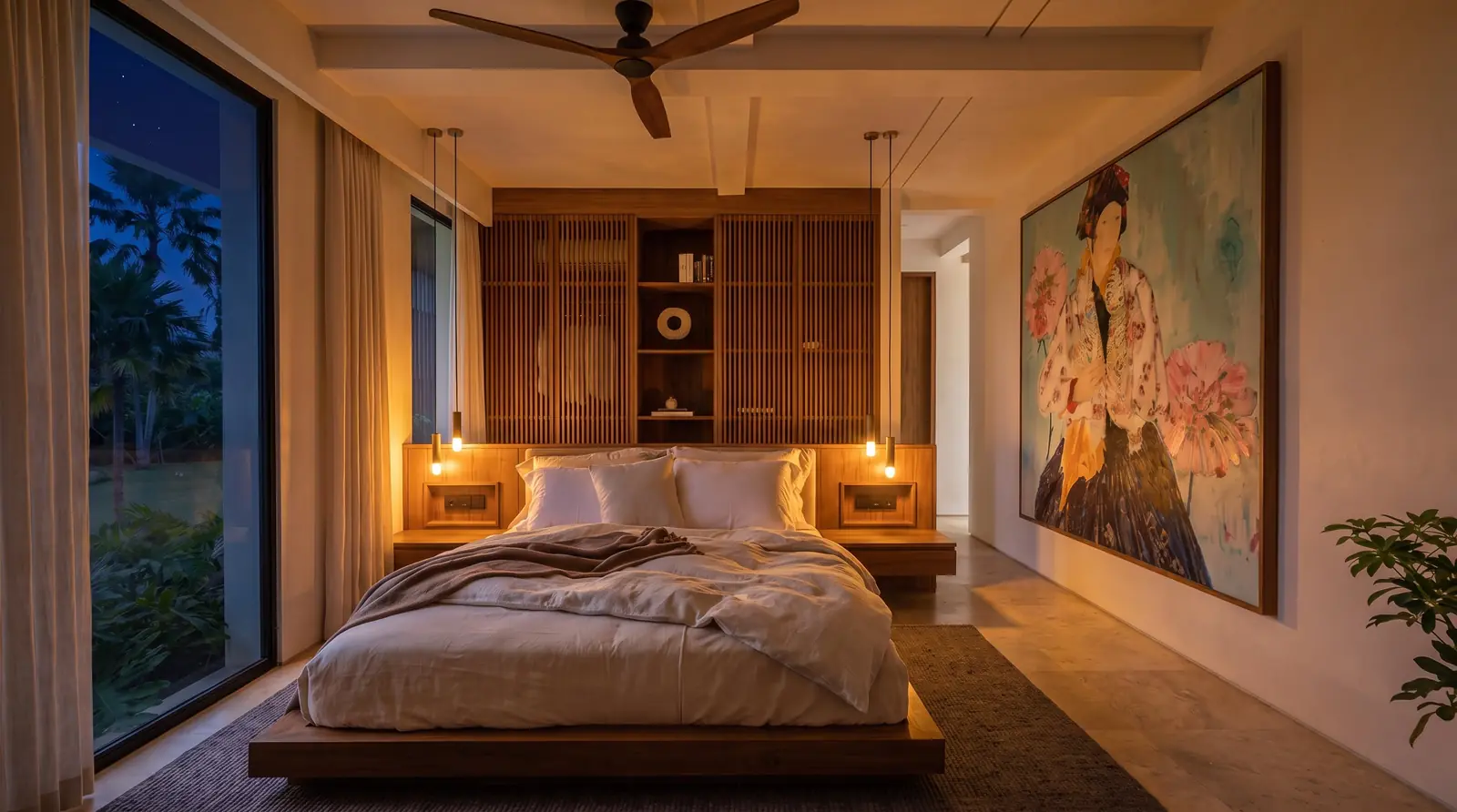Serene Teak Retreat