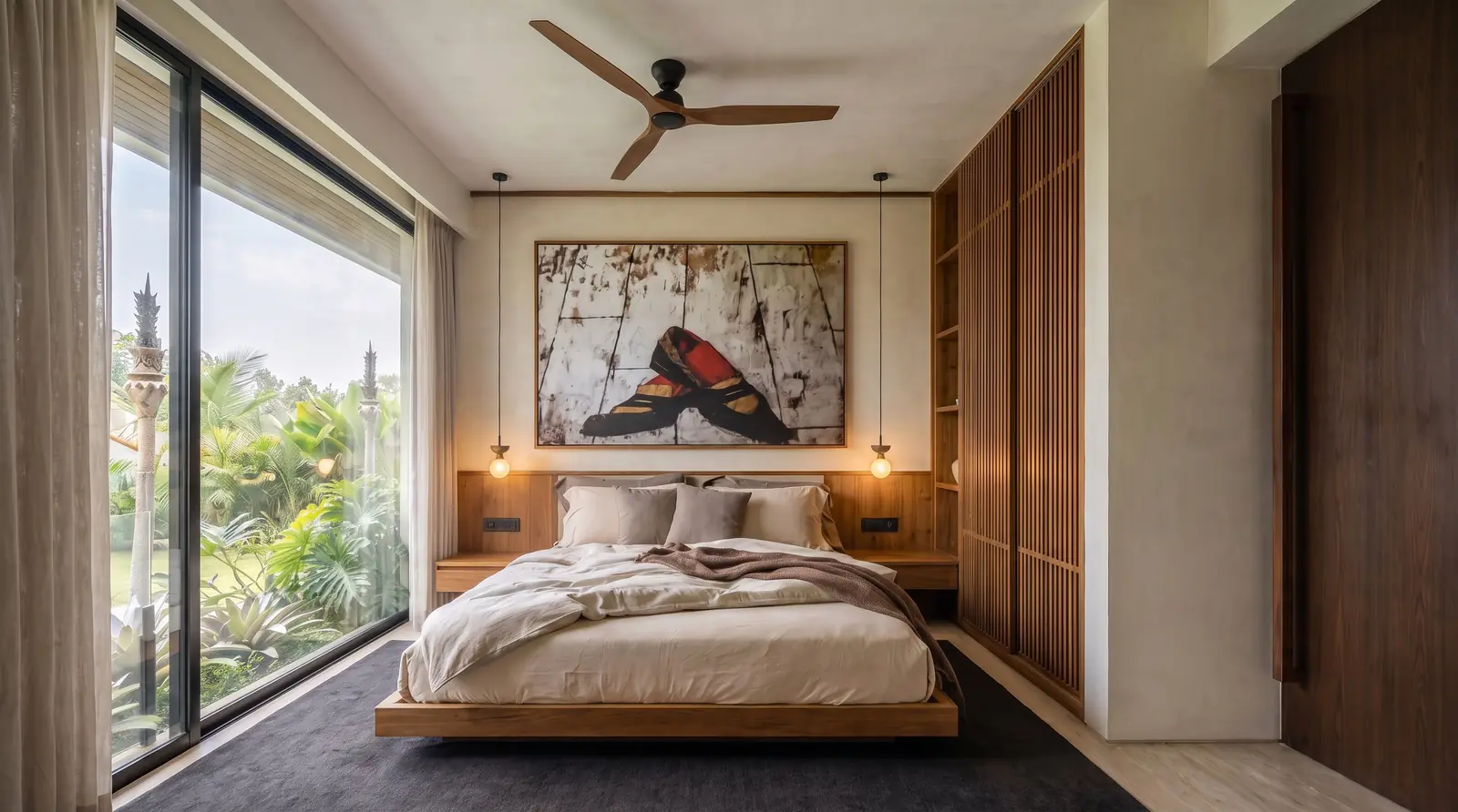 Garden View Bedroom