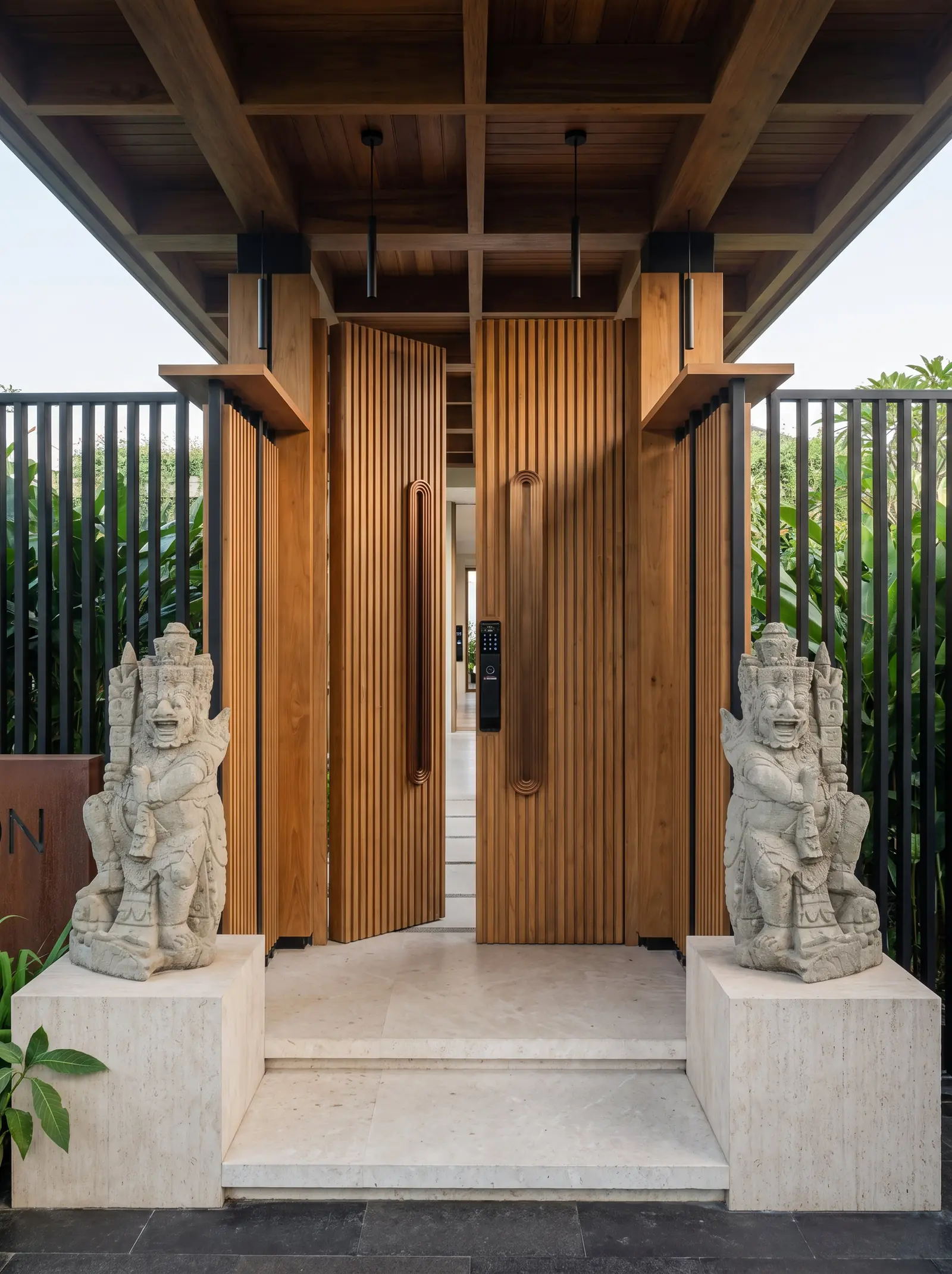 Guarded Timber Threshold