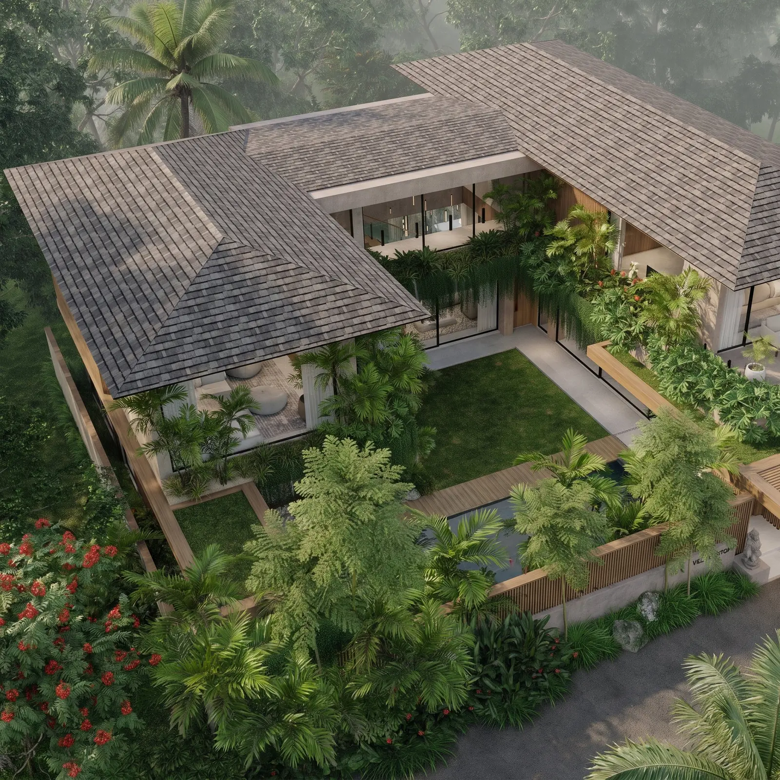 Aerial Jungle Retreat