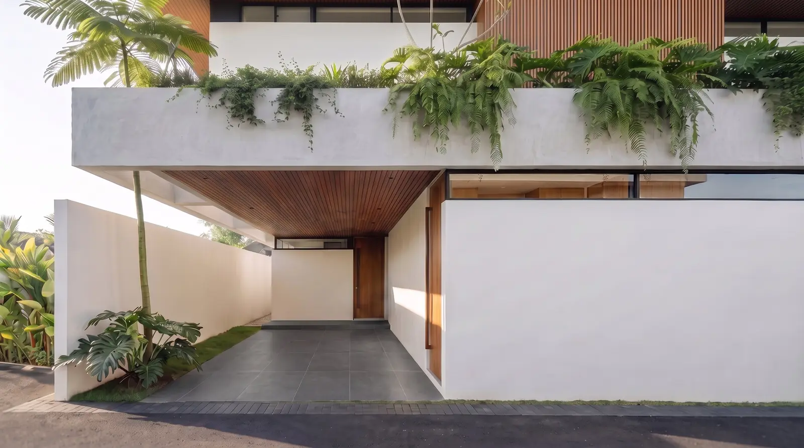 Tropical Entrance Pavilion