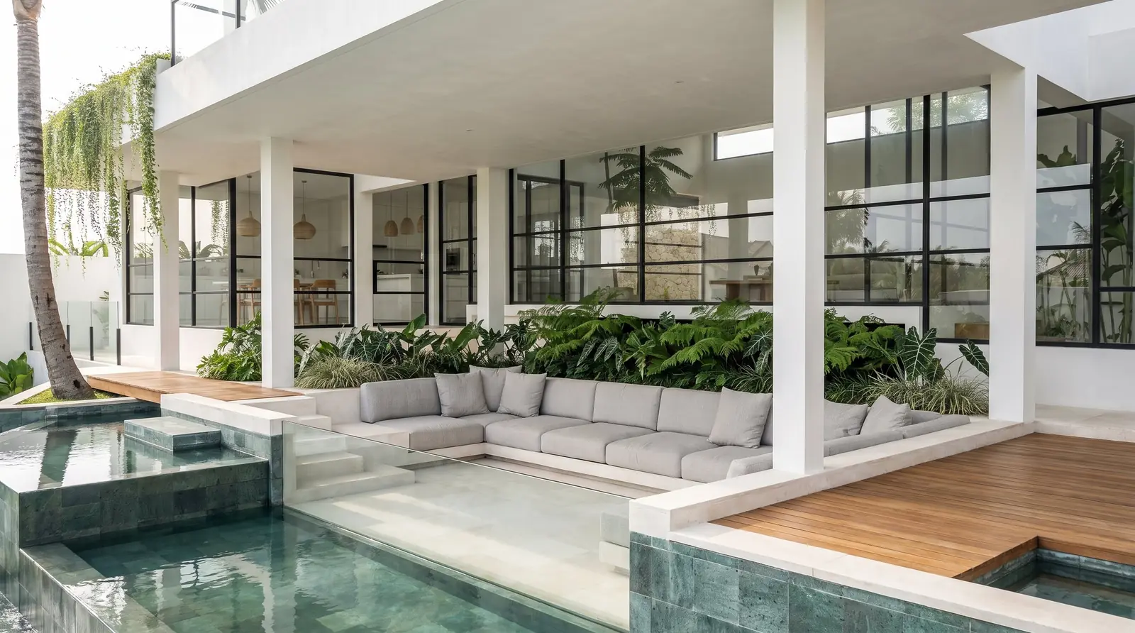 Sunken Poolside Lounge