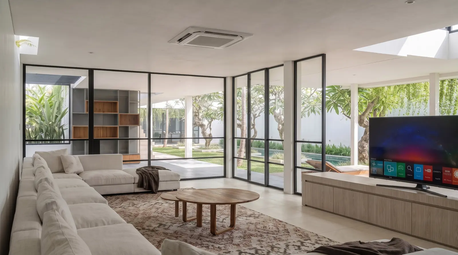 Garden View Living Room