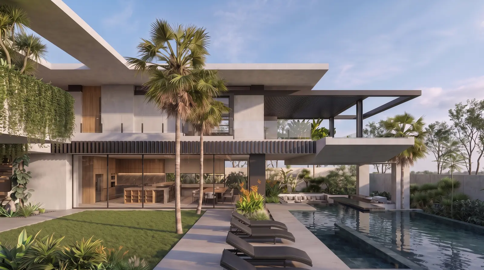 Poolside Garden Villa