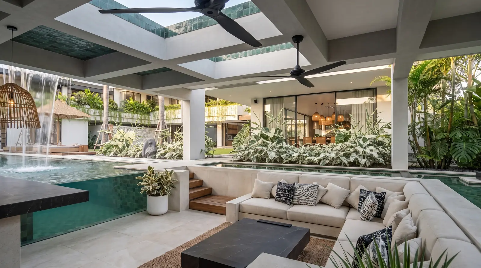 Sunken Poolside Lounge