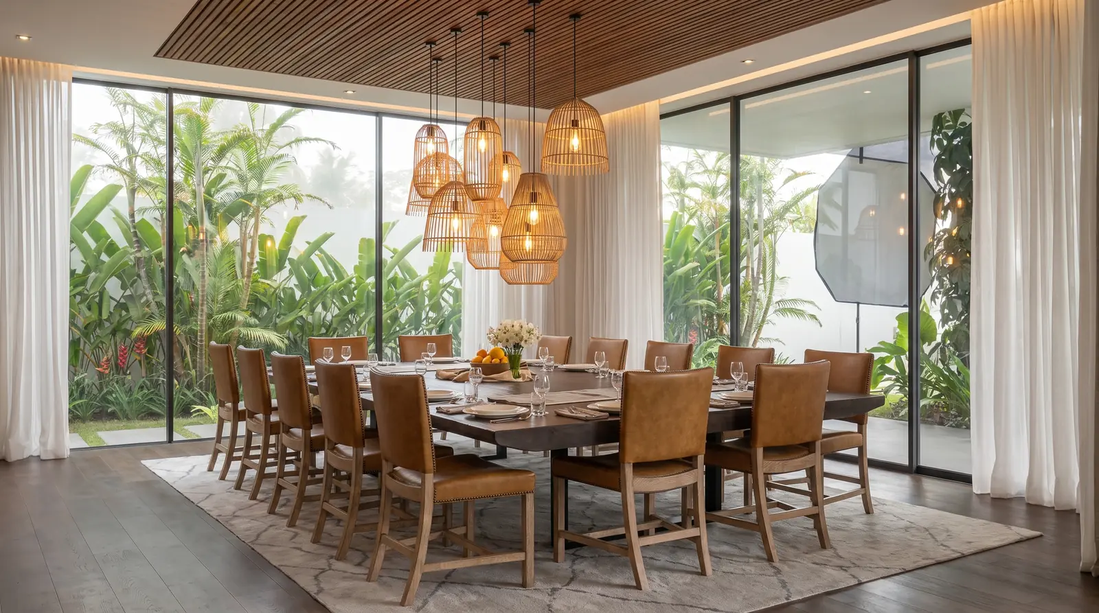 Tropical Dining Pavilion