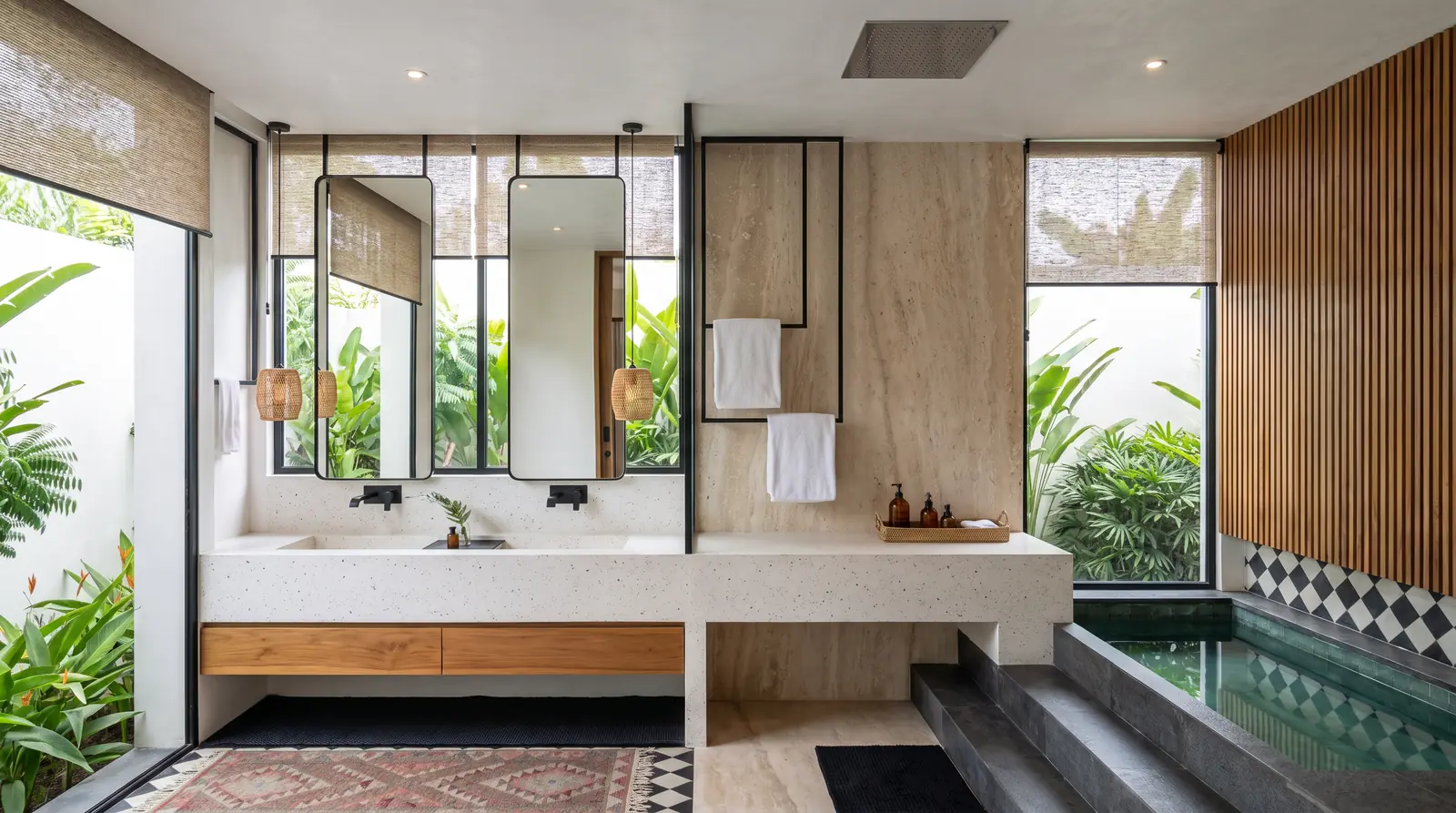 Tropical Spa Bath