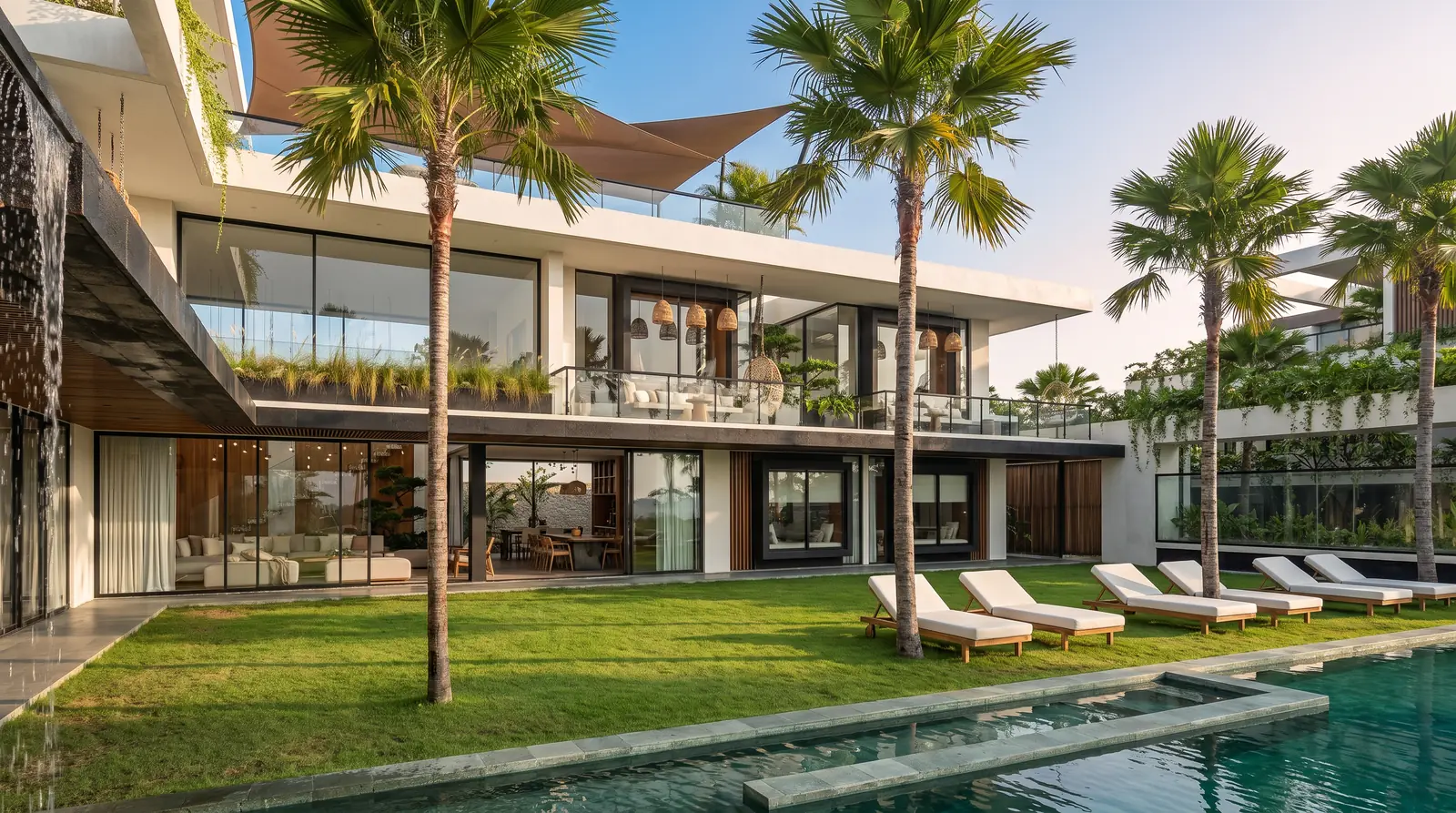 Palm Court Poolside
