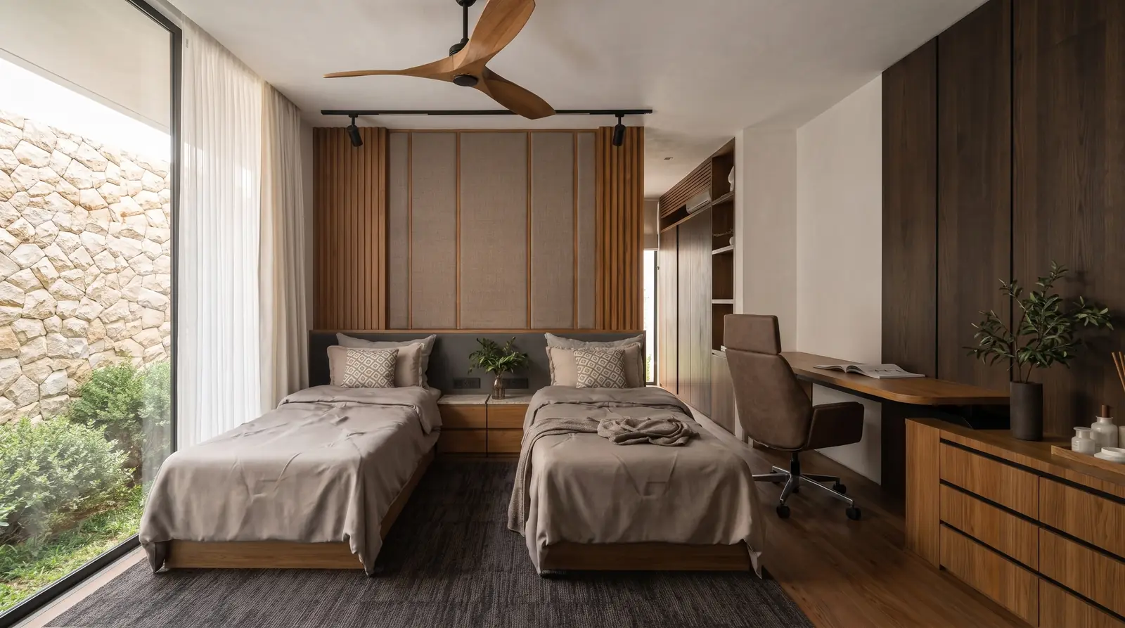 Twin Guest Retreat