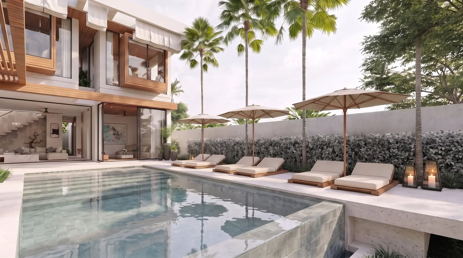 Poolside Retreat