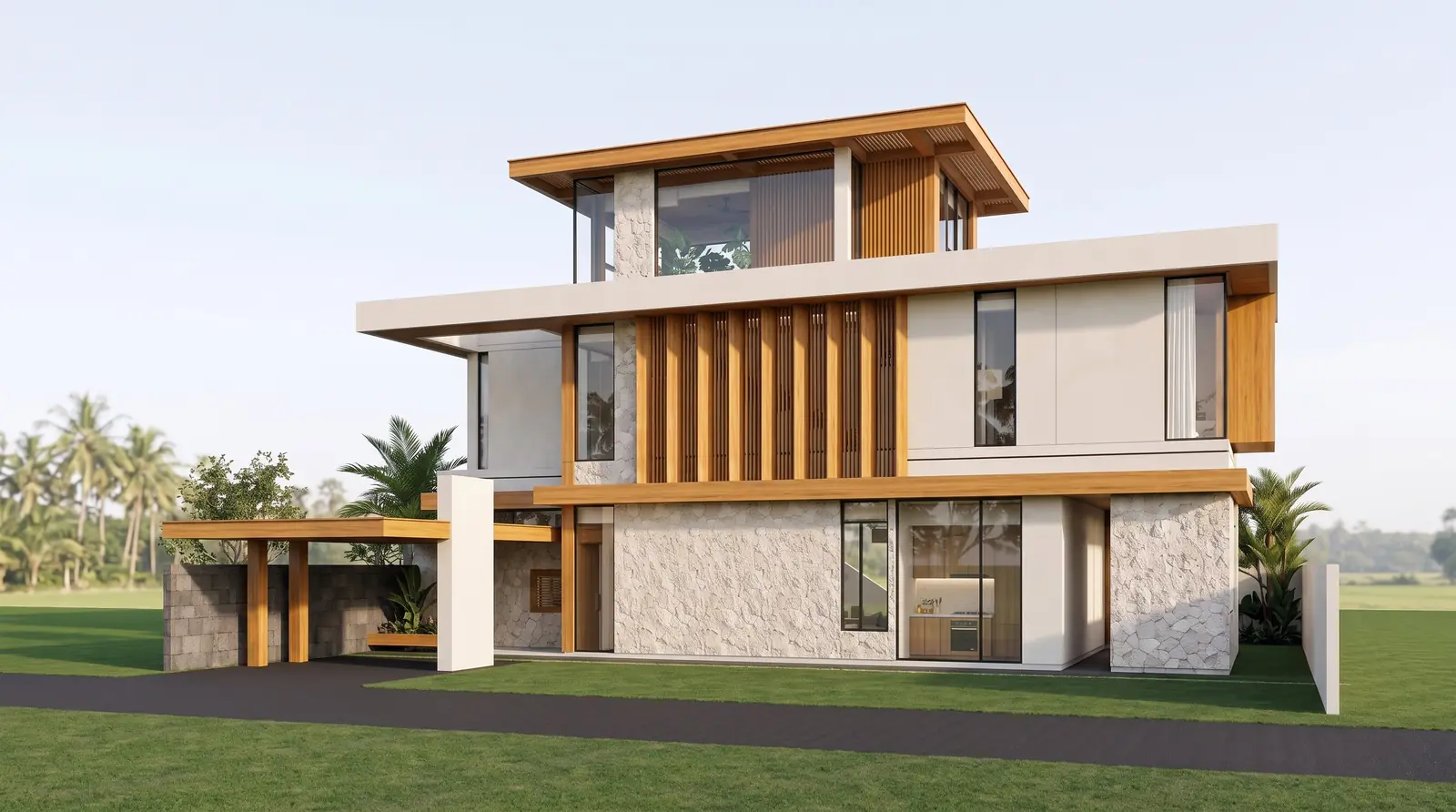 Villa Exterior Facade