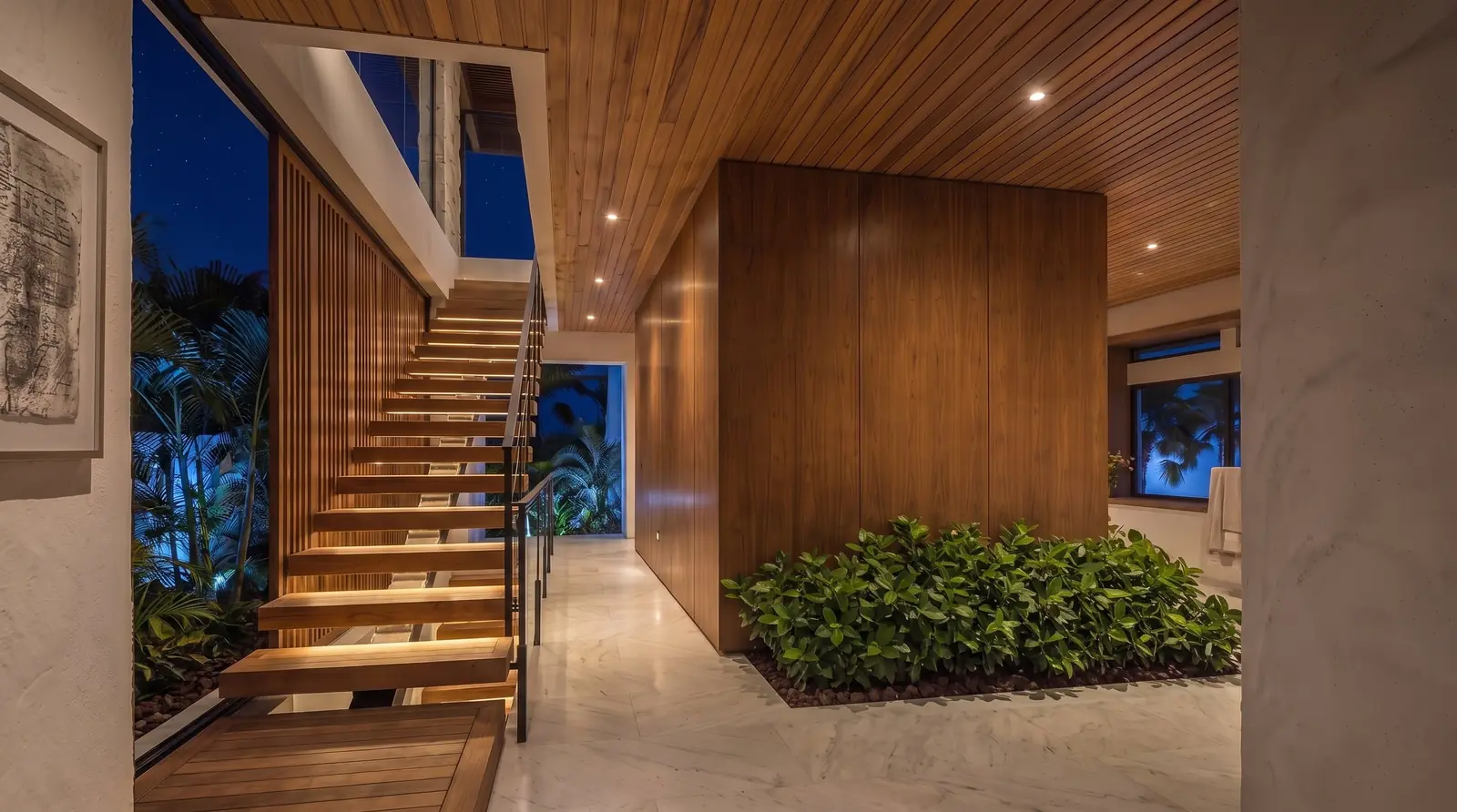 Timber Staircase Foyer