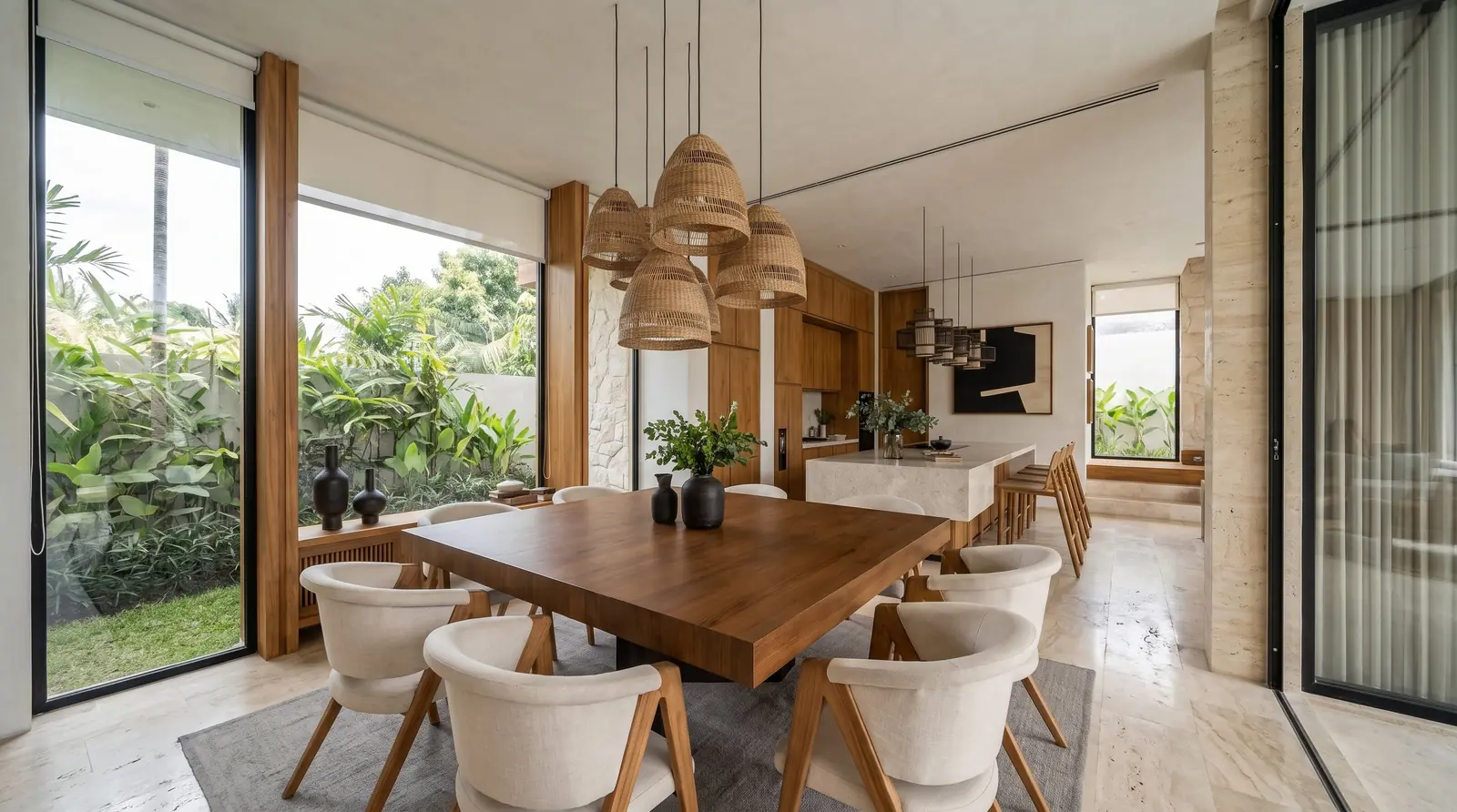 Tropical Dining Pavilion